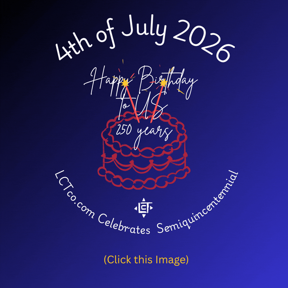 Celebrating Semiquincentennial... Phew! That's a Mouthfull!